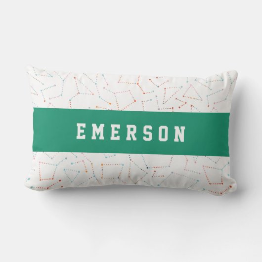 Sterren en ruimte leuk astronomie patroon kussen (Achterkant)