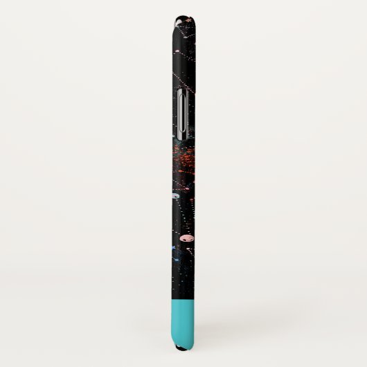 sterren en ruimtevaart - astronomisch patroon Case-Mate iPhone case (Achterkant / rechts)