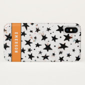 sterren en ruimtevaart - astronomisch patroon Case-Mate iPhone case (Achterkant (horizontaal))