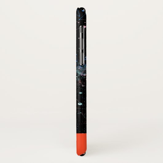 sterren en ruimtevaart - astronomisch patroon Case-Mate iPhone case (Achterkant/links)