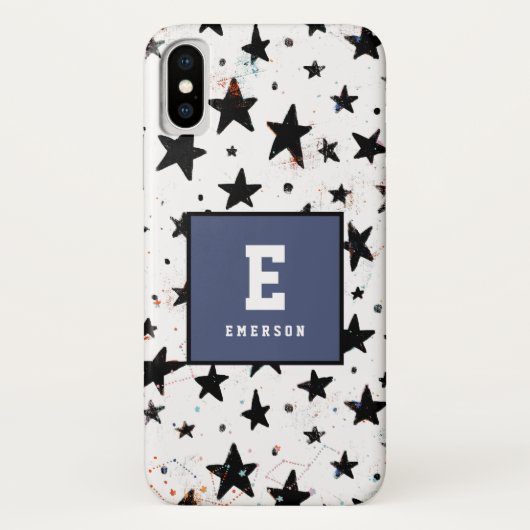 sterren en ruimtevaart - astronomisch patroon Case-Mate iPhone case (Achterkant)