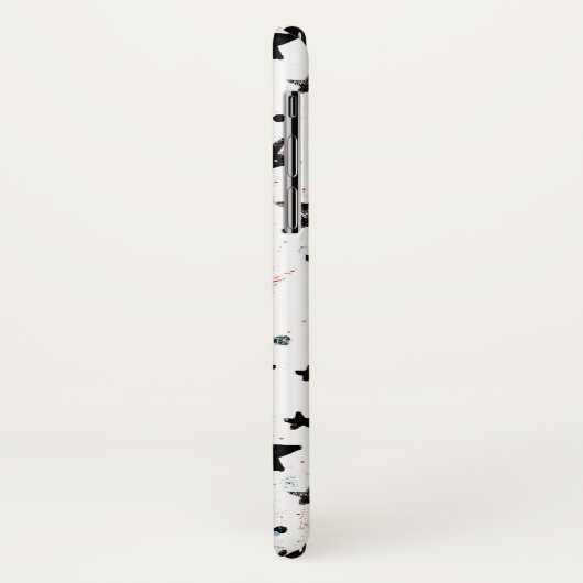 sterren en ruimtevaart - astronomisch patroon Case-Mate iPhone case (Achterkant/links)