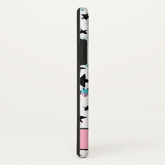 sterren en ruimtevaart - astronomisch patroon Case-Mate iPhone case (Achterkant / rechts)