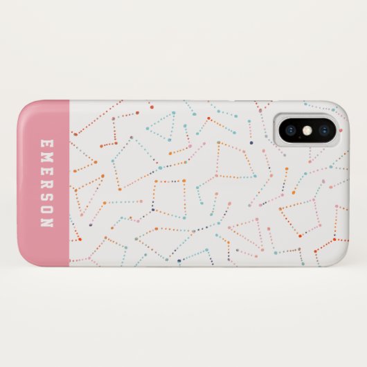 sterren en ruimtevaart - astronomisch patroon Case-Mate iPhone case (Achterkant (horizontaal))