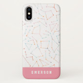 sterren en ruimtevaart - astronomisch patroon Case-Mate iPhone case (Achterkant)