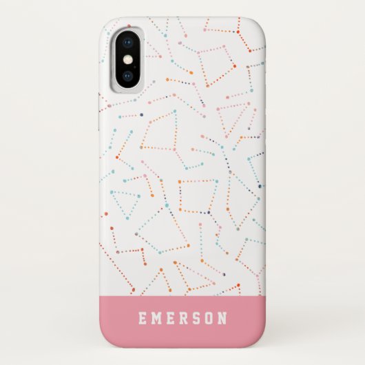 sterren en ruimtevaart - astronomisch patroon Case-Mate iPhone case (Achterkant)