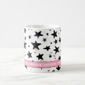 sterren en ruimtevaart - astronomisch patroon koffiemok (Center)