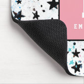 sterren en ruimtevaart - astronomisch patroon muismat (Hoek)