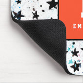 sterren en ruimtevaart - astronomisch patroon muismat (Hoek)