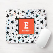 sterren en ruimtevaart - astronomisch patroon muismat (Met muis)