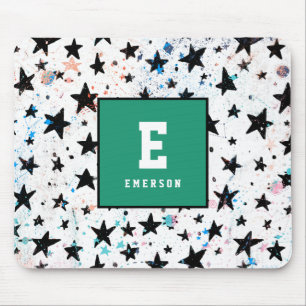 sterren en ruimtevaart - astronomisch patroon muismat