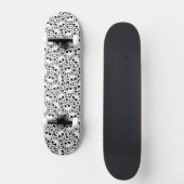 Sterren en schedels persoonlijk skateboard (Voorkant)
