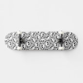Sterren en schedels persoonlijk skateboard (Horizontaal)