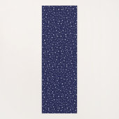 Sterren en sterrenbeelden aan de nachtelijke hemel yogamat (Achterkant)