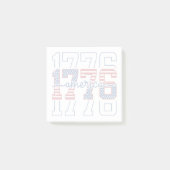 Sterren en Strepen 1776 Amerika VS Jubileum Post-it® Notes (Voorkant)