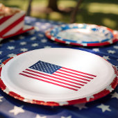 Sterren en strepen 4 juli Amerikaanse vlag Papieren Bordje