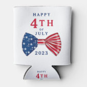 Sterren en strepen 4 juli blikjeskoeler (Voorkant)