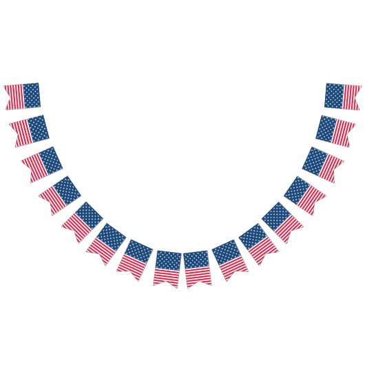 Sterren en strepen | 4 juli vlaggetjes (Alle)