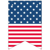 Sterren en strepen | 4 juli vlaggetjes (Tweede vlag)
