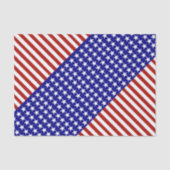 Sterren en Strepen Achtergrond Tissuepapier (Voorkant)