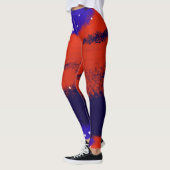 sterren en strepen, Amerikaanse patriottische ster Leggings (Links)