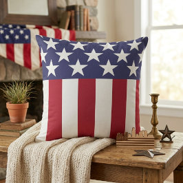 Sterren en Strepen Amerikaanse vlag  Kussen