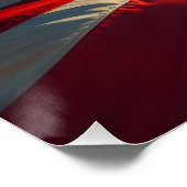 Sterren en strepen, Amerikaanse vlag, oude glorie Perfect Poster (Hoek)