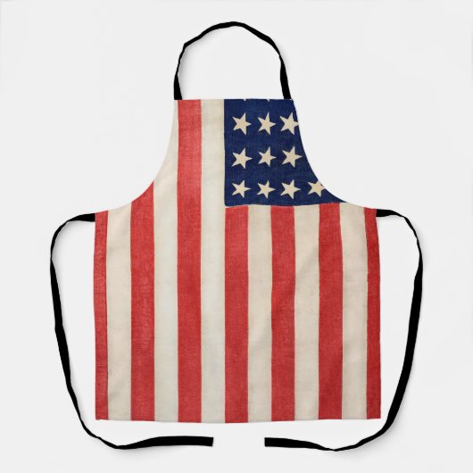 sterren en strepen Amerikaanse vlag Schort (Voorkant)