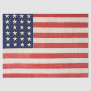 sterren en strepen Amerikaanse vlag Tissuepapier