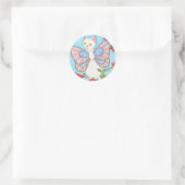 Sterren en strepen catterfly stickers (Tas)