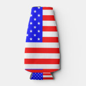 Sterren en strepen Flessenkoeler Flesjeskoeler (Voorkant)