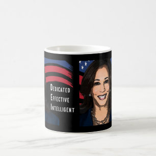 Sterren en strepen Kamala Harris voor President 20 Koffiemok