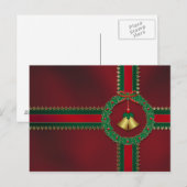Sterren en strepen Kerst Briefkaart (Voorkant / Achterkant)