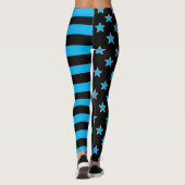 Sterren En Strepen Leggings (Achterkant)