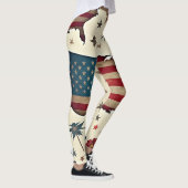 Sterren en strepen leggings (Rechts)