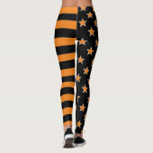Sterren En Strepen Leggings (Achterkant)