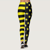 Sterren En Strepen Leggings (Achterkant)