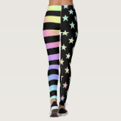 Sterren En Strepen Leggings (Achterkant)