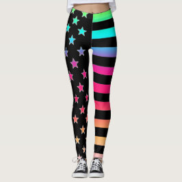 Sterren En Strepen Leggings