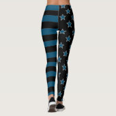 Sterren En Strepen Leggings (Achterkant)