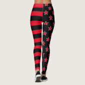 Sterren En Strepen Leggings (Achterkant)