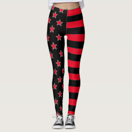 Sterren En Strepen Leggings