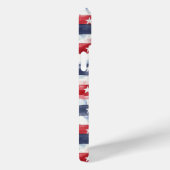 Sterren en Strepen Monogram Case-Mate iPhone Case (Achterkant / Rechts)