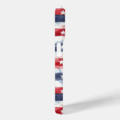 Sterren en Strepen Monogram Case-Mate iPhone Case (Achterkant / Rechts)