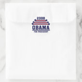 Sterren en strepen Obama Sticker (Tas)