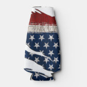 Sterren en Strepen Onafhankelijkheid Dag Fles Koel Flesjeskoeler (Voorkant)