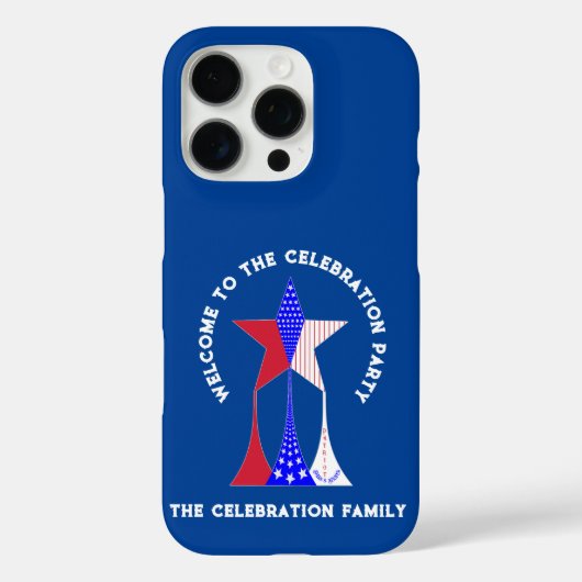 Sterren en strepen Patriot Case-Mate iPhone Case (Achterkant)