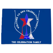 Sterren en strepen Patriot Groot Cadeauzakje (Voorkant)