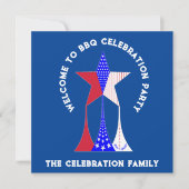 Sterren en strepen Patriot Kaart (Voorkant)