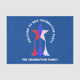 Sterren en strepen Patriot Tissuepapier